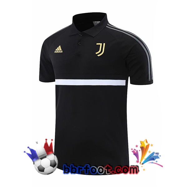 Polo Foot Juventus Noir 20/21
