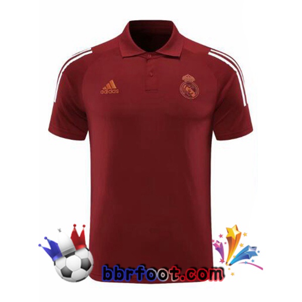 Polo Foot Real Madrid Rouge 20/21