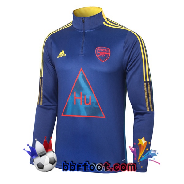Sweatshirts Homme Arsenal Adidas X Human Race Bleu Royal 20/21