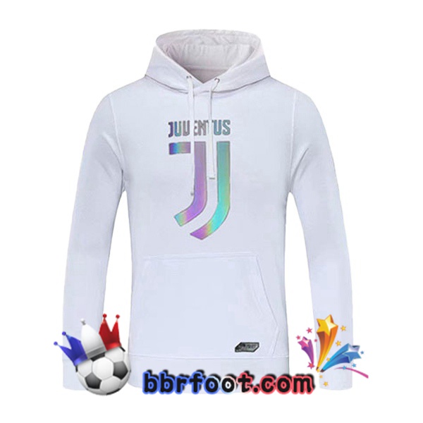 Sweatshirt à Capuche Juventus Blanc 20/21