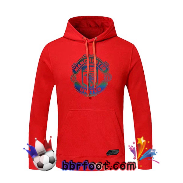 Sweatshirt à Capuche Manchester United Rouge 20/21
