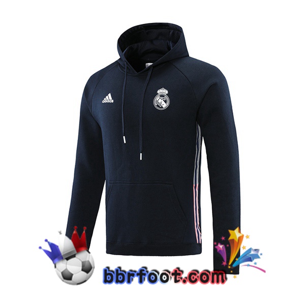 Sweatshirt à Capuche Real Madrid Bleu 20/21