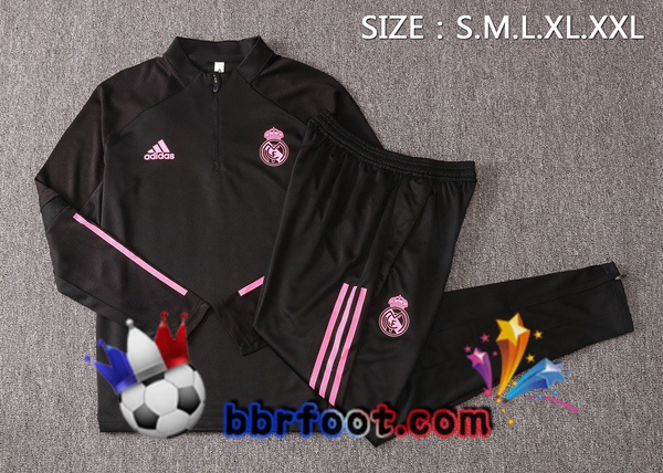 Survetement Foot Real Madrid Noir 20/21