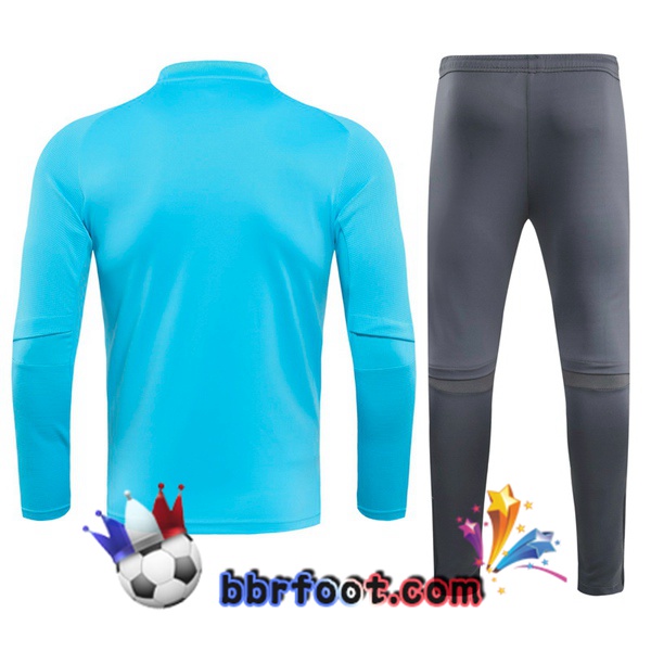 Survetement Foot Real Madrid Bleu 20/21