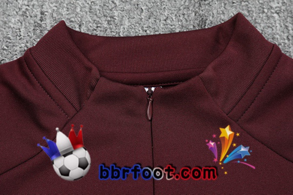 Survetement Foot Real Madrid Rouge 20/21