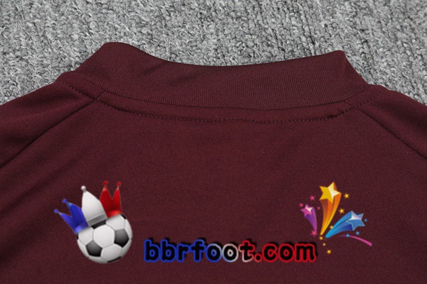 Survetement Foot Real Madrid Rouge 20/21