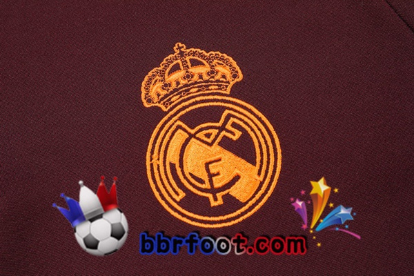 Survetement Foot Real Madrid Rouge 20/21