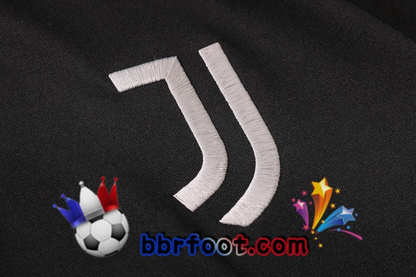 Veste Survetement Foot Juventus Noir 20/21