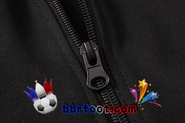 Veste Survetement Foot Juventus Noir 20/21