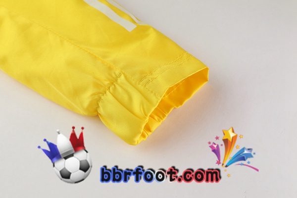 Coupe Vent Survetement Foot Boca Juniors Bleu Royal Jaune 20/21