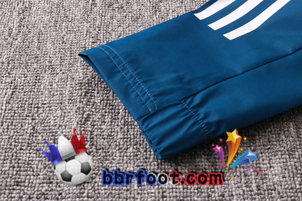 Coupe Vent Survetement Foot Juventus Bleu Royal 20/21
