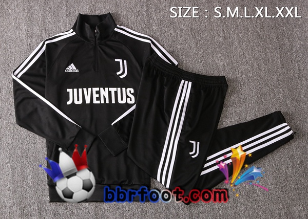 Survetement Foot Juventus Noir 20/21