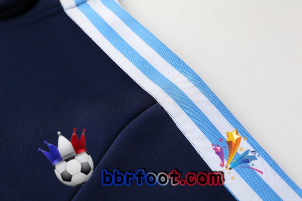 Veste Survetement Foot Adidas X Human Race Bleu Royal 20/21