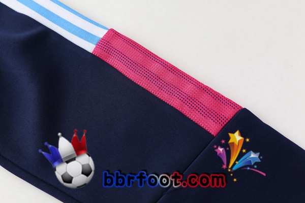 Veste Survetement Foot Adidas X Human Race Bleu Royal 20/21