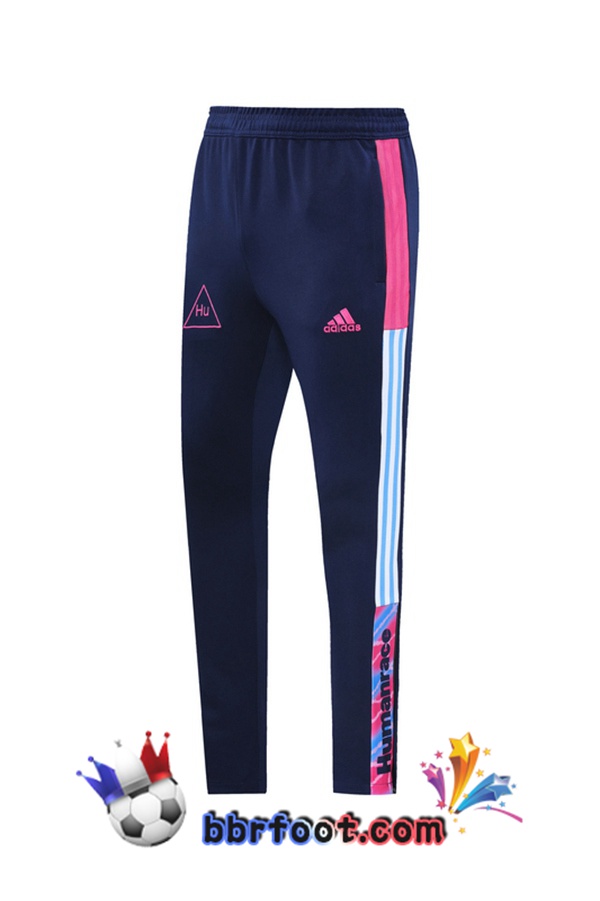 Veste Survetement Foot Adidas X Human Race Bleu Royal 20/21
