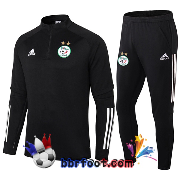 Survetement Foot Algerie Noir 20/21