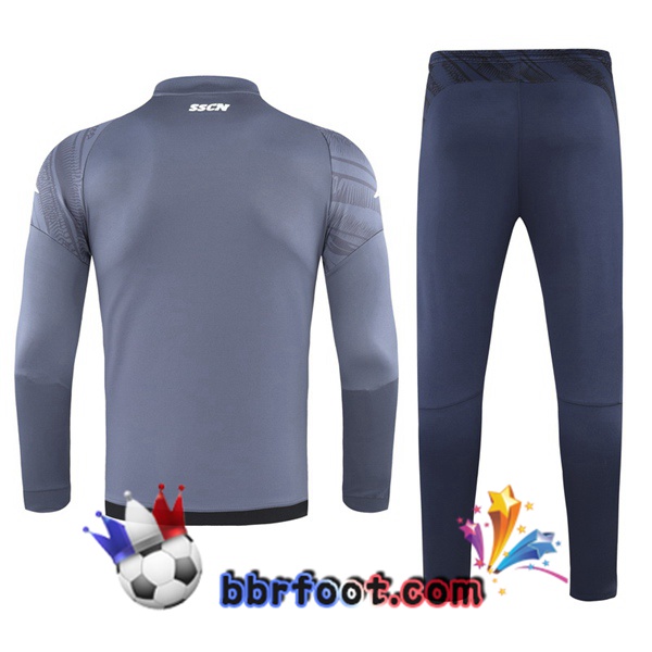 Survetement Foot SSC Naples Gris 20/21