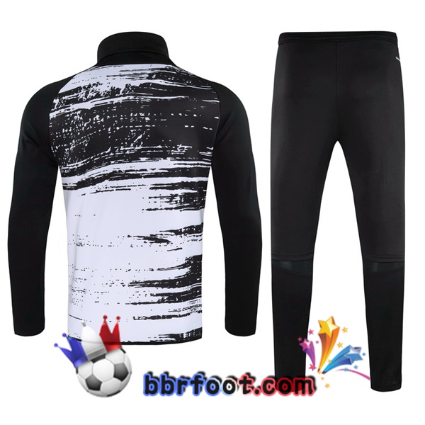 Survetement Foot Juventus Noir Blanc 20/21