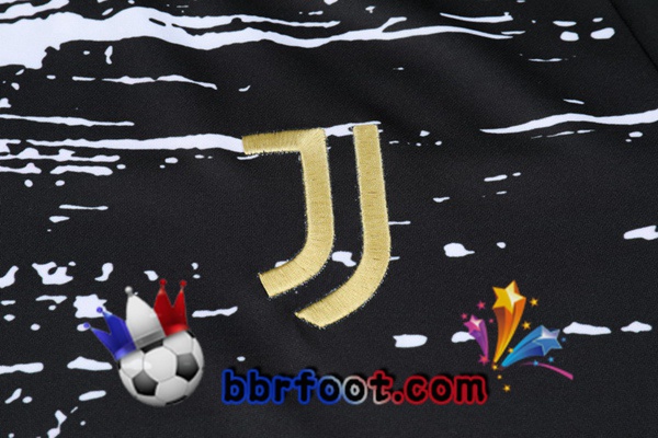 Survetement Foot Juventus Noir Blanc 20/21