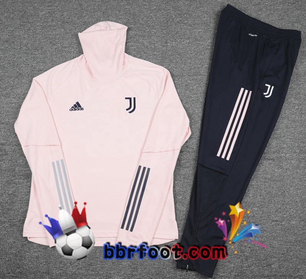 Survetement Foot Juventus Rose 20/21
