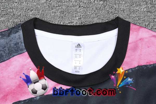Survetement Foot Juventus Rose Noir 20/21