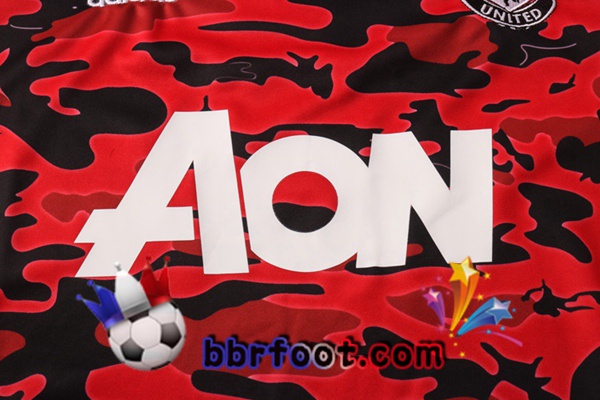 Survetement Foot Manchester United Rouge 20/21