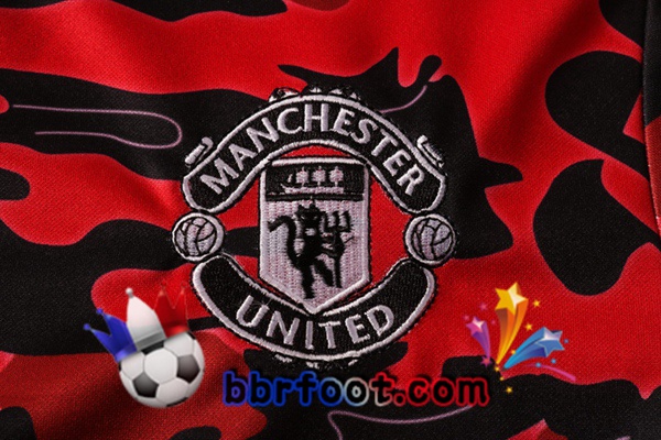 Survetement Foot Manchester United Rouge 20/21