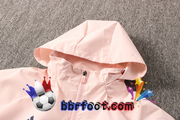 Coupe Vent Survetement Foot Juventus Rose 20/21