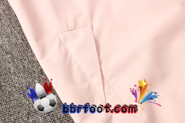 Coupe Vent Survetement Foot Juventus Rose 20/21
