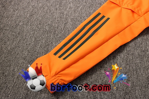Coupe Vent Survetement Foot Manchester United Orange 20/21