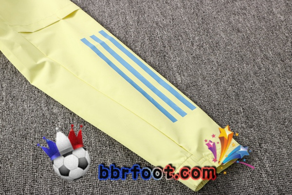 Coupe Vent Survetement Foot Arsenal Jaune 20/21