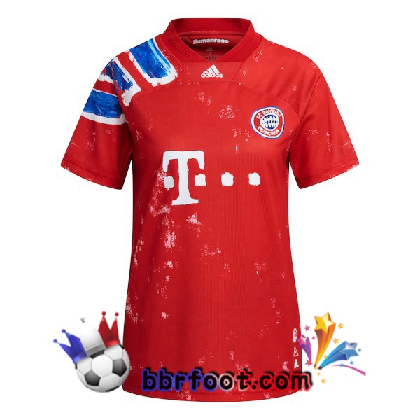 Maillot Foot Bayern Munich Femme Adidas X Human Race 20/21