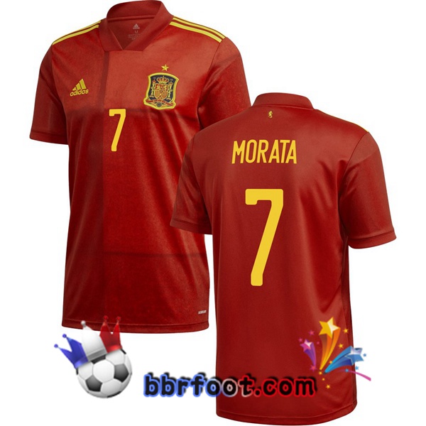Maillot Equipe de Espagne (MORATA 7) Domicile 20/21