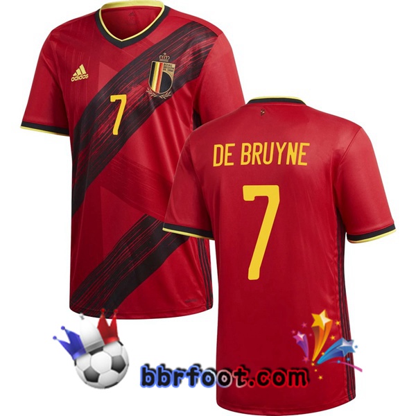 Maillot Equipe de Belgique (DE BRUYNE 7) Domicile 20/21