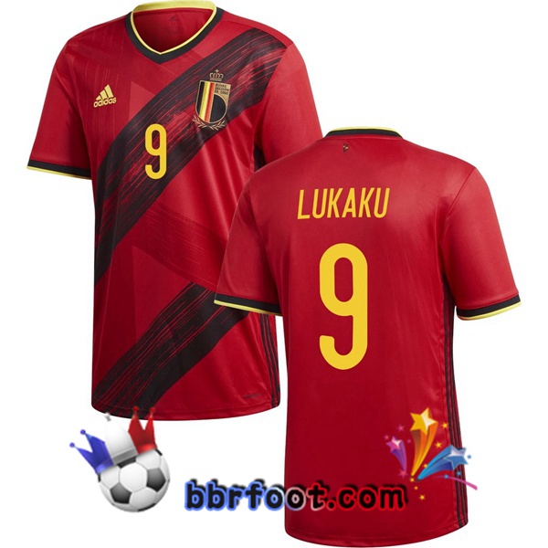 Maillot Equipe de Belgique (LUKAKU 9) Domicile 20/21