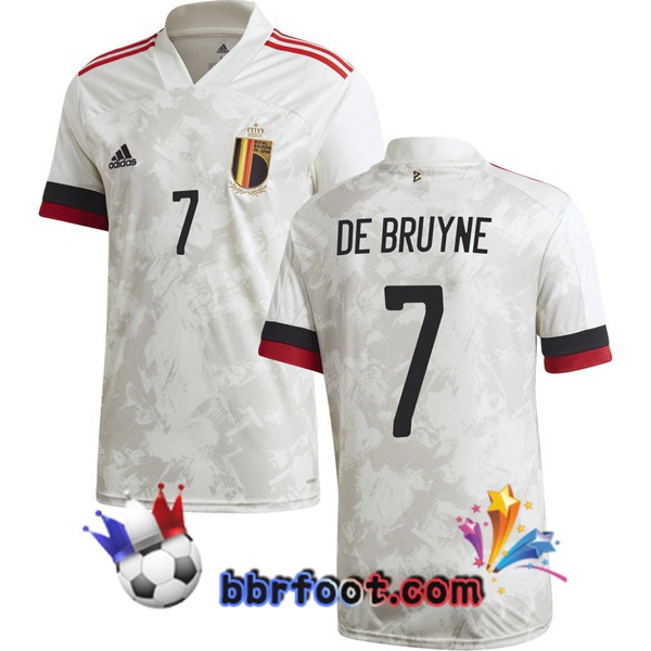 Maillot Equipe de Belgique (DE BRUYNE 7) Exterieur 20/21