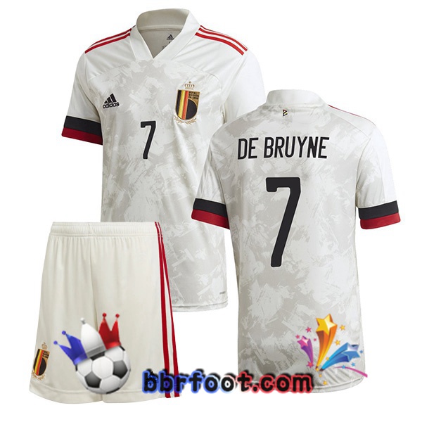 Maillot Equipe de Belgique (DE BRUYNE 7) Enfant Exterieur 20/21