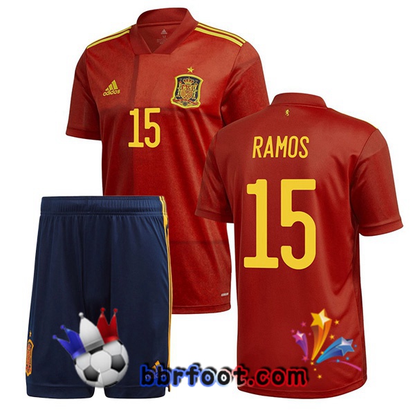 Maillot Equipe de Espagne (RAMOS 15) Enfant Domicile 20/21