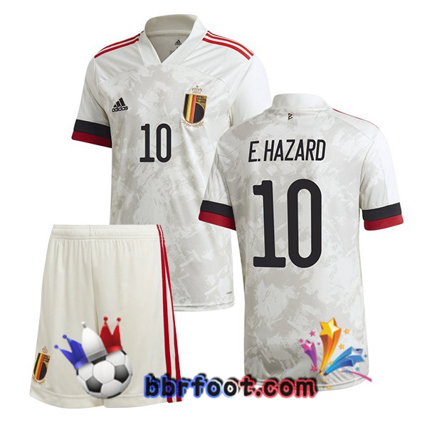 Maillot Equipe de Belgique (E.HAZARD 10) Enfant Exterieur 20/21