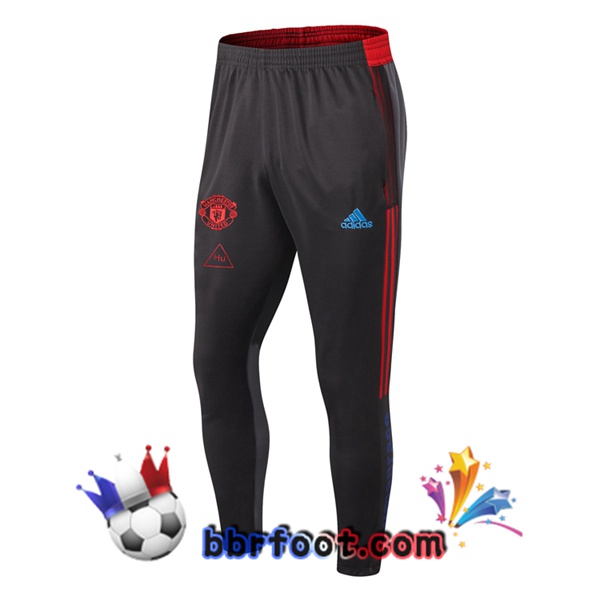 Pantalon Foot Manchester United Adidas X Human Race Marron 20/21