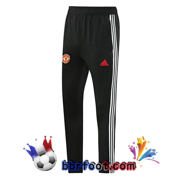 Pantalon Foot Manchester United Noir Blanc 20/21