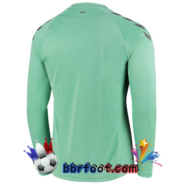 Maillot Foot Everton Third Manche Longue Vert 20/21