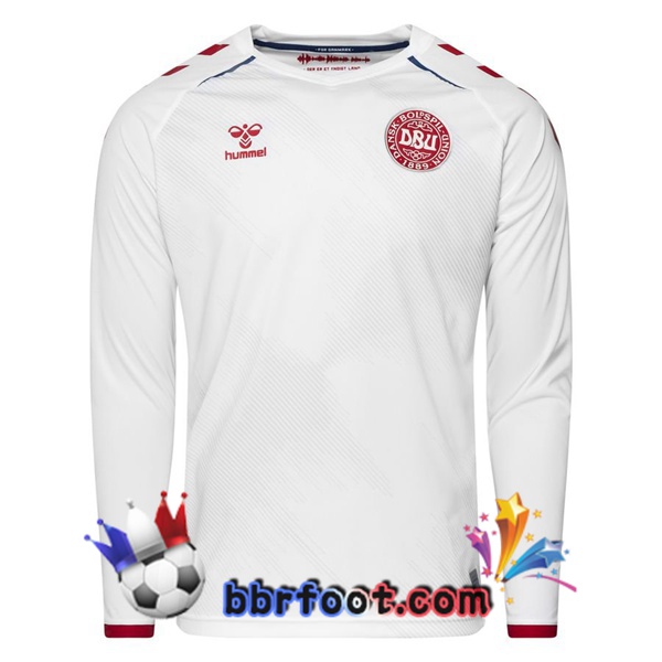 Maillots Equipe De Danemark Exterieur Manche Longue 20/21