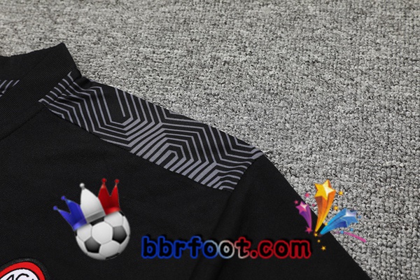 Polo Foot AC Milan + Pantalon Noir 21/22