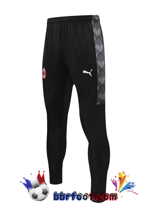 Polo Foot AC Milan + Pantalon Noir 21/22