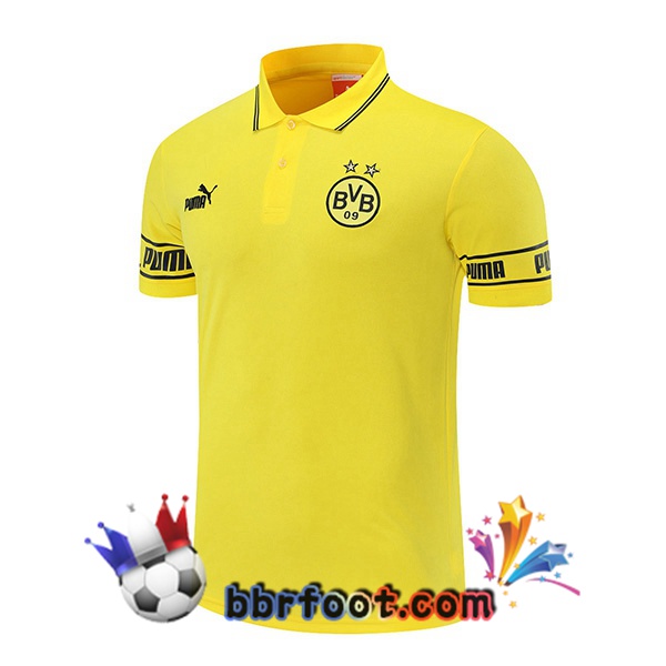 Polo Foot Dortmund BVB Jaune 21/22