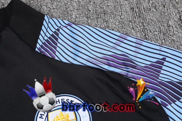 Veste Survetement Foot Manchester City Noir 21/22