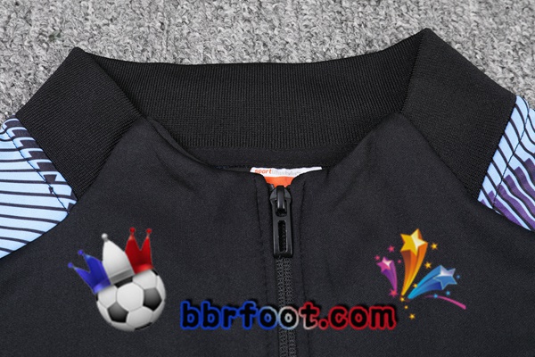 Veste Survetement Foot Manchester City Noir 21/22