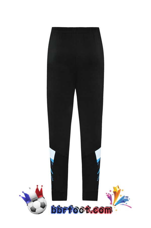 Veste Survetement Foot Marseille OM Noir Bleu 21/22