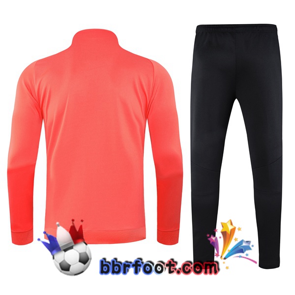 Veste Survetement Foot Manchester City Rose 21/22